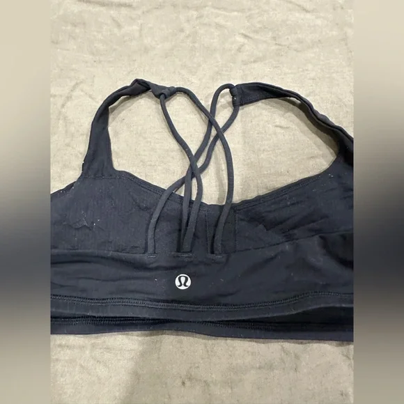 Lululemon Free to Be Sports Bra black size 10 - Picture 5 of 6